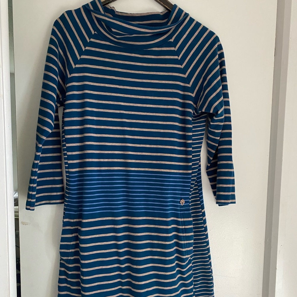 Hatley striped tunic dress with pockets